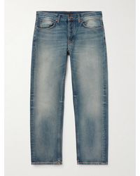 Nudie Jeans - Rad Rufus Straight-Leg Organic Jeans - Lyst
