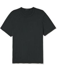 James Perse - Elevated Lotus Garment-dyed Cotton-jersey T-shirt - Lyst
