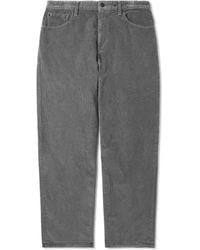 Rag & Bone - Wide-Leg Cotton-Blend Corduroy Trousers - Lyst
