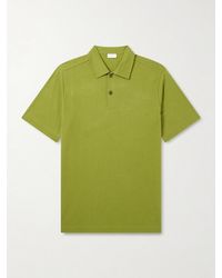 Dries Van Noten - Cotton-Jersey Polo Shirt - Lyst