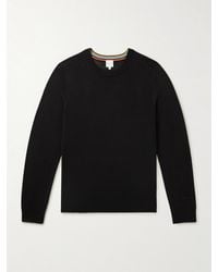 Paul Smith - Logo-embroidered Merino Wool Sweater - Lyst