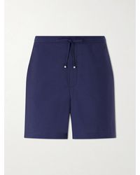Loewe - Paula's Ibiza Straight-Leg Cotton-Blend Shorts - Lyst
