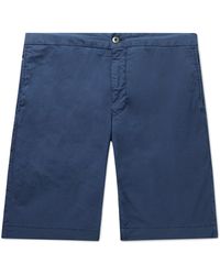 Incotex - Slim-fit Cotton-blend Bermuda Shorts - Lyst