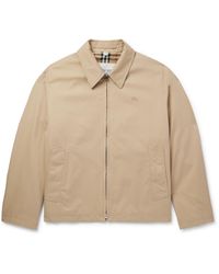 Burberry - Jacket With Collar - Lyst