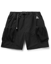 Nike - Acg 'snowgrass' Cargo Shorts 'black Anthracite' - Lyst