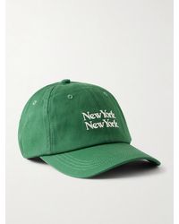 Corridor NYC - Ny Ny Embroidered Cotton-Twill Baseball Cap - Lyst