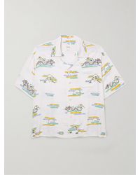 Visvim - Copa Camp-collar Printed Crepe Shirt - Lyst