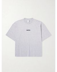 Vetements - Nerd Embroidered Cotton-jersey T-shirt - Lyst