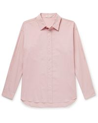 The Row - Penn Oversized Cotton-Poplin Shirt - Lyst