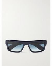 Jacques Marie Mage - Cleavon Square-Frame Acetate Sunglasses - Lyst