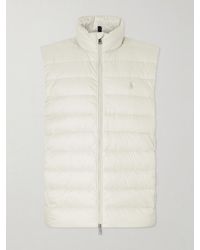 Polo Ralph Lauren - Logo-embroidered Quilted Shell Down Gilet - Lyst
