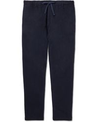 Hartford - Tanker Straight-Leg Wool-Blend Drawstring Suit Trousers - Lyst
