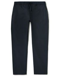 Kestin - Inverness Coated Cotton-blend Twill Drawstring Trousers - Lyst