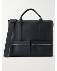 Metier - Racer 40 Pebble-Grain Leather Tote Bag - Lyst