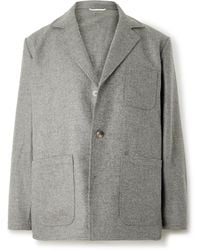 De Bonne Facture - Traveler Wool-Twill Suit Jacket - Lyst
