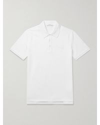 Givenchy - Cotton-Piqué Polo Shirt - Lyst