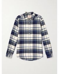 Portuguese Flannel - Beck Checked Organic Cotton Shirt - Lyst