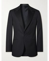Richard James - Slim-Fit Wool Tuxedo Jacket - Lyst
