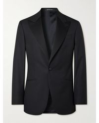 Richard James - Slim-fit Wool Tuxedo Jacket - Lyst