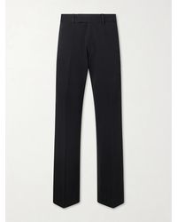 Tom Ford - Wide-leg Cotton-drill Trousers - Lyst