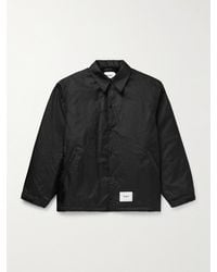 WTAPS - Logo-Appliquéd Padded Nylon Jacket - Lyst