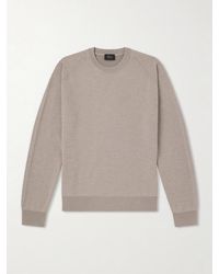 Brioni - Cashmere And Wool-Blend Sweater - Lyst