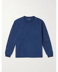 Blue Blue Japan - Kobolevi Printed Cotton-jersey T-shirt - Lyst