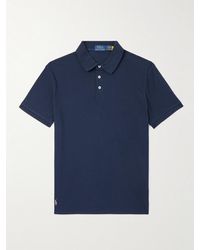 Polo Ralph Lauren - Slim-Fit Logo-Embroidered Cotton-Piqué Polo Shirt - Lyst