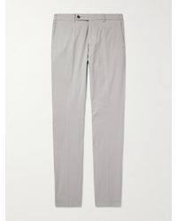 Thom Sweeney - Straight-leg Stretch-lyocell And Cotton-blend Twill Chinos - Lyst