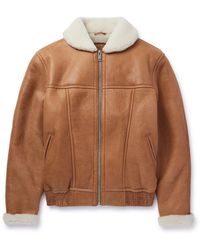 Isabel Marant - Alberto Shearling-lined Leather Jacket - Lyst