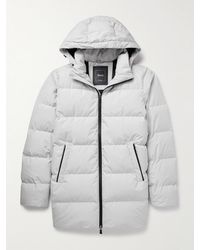 Laminar - Quilted Gore-Tex Hooded Down Jacket - Lyst