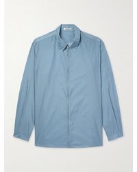 AURALEE - Hemdjacke aus Nylon mit Reißverschluss - Lyst