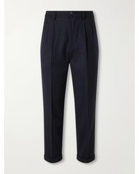Barena - Straight-leg Wool-flannel Suit Trousers - Lyst