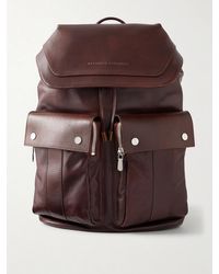 Brunello Cucinelli - Leather Backpack - Lyst