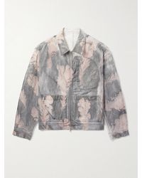 Dries Van Noten - Floral-Print Denim Jacket - Lyst