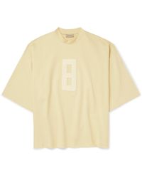 Fear Of God - Oversized Bouclé-trimmed Jersey T-shirt - Lyst