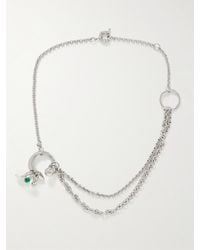 Acne Studios - Silver-tone Faux Pearl Necklace - Lyst