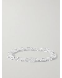 Gucci - Sterling Silver Chain Bracelet - Lyst