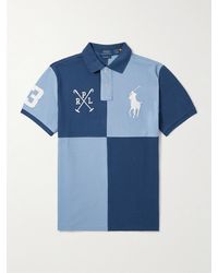 Polo Ralph Lauren - Slim-Fit Logo-Embroidered Cotton-Piqué Polo Shirt - Lyst