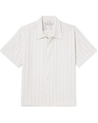 mfpen - Holiday Striped Cotton Shirt - Lyst