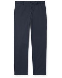 Barena - Velier Straight-leg Cotton-blend Gabardine Suit Trousers - Lyst