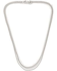 A.P.C. - Silver-tone Necklace - Lyst