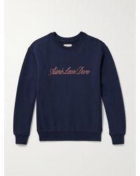 Aimé Leon Dore - Logo-Print Cotton-Jersey Sweatshirt - Lyst