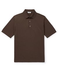 De Petrillo - Cotton Polo Shirt - Lyst