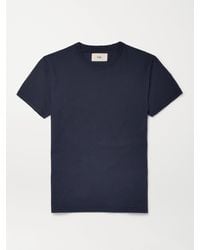 Folk - Assembly Cotton-jersey T-shirt - Lyst