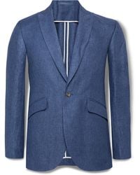 Favourbrook - Ebury Slim-Fit Linen Suit Jacket - Lyst
