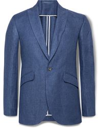 Favourbrook - Ebury Slim-fit Linen Suit Jacket - Lyst