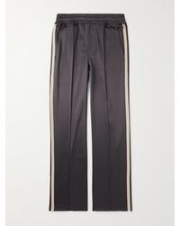 Tom Ford - Straight-Leg Webbing-Trimmed Jersey Track Pants - Lyst