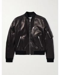 Givenchy - Bomberjacke aus Leder - Lyst