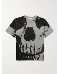 McQueen - 'Skull' T-Shirt - Lyst